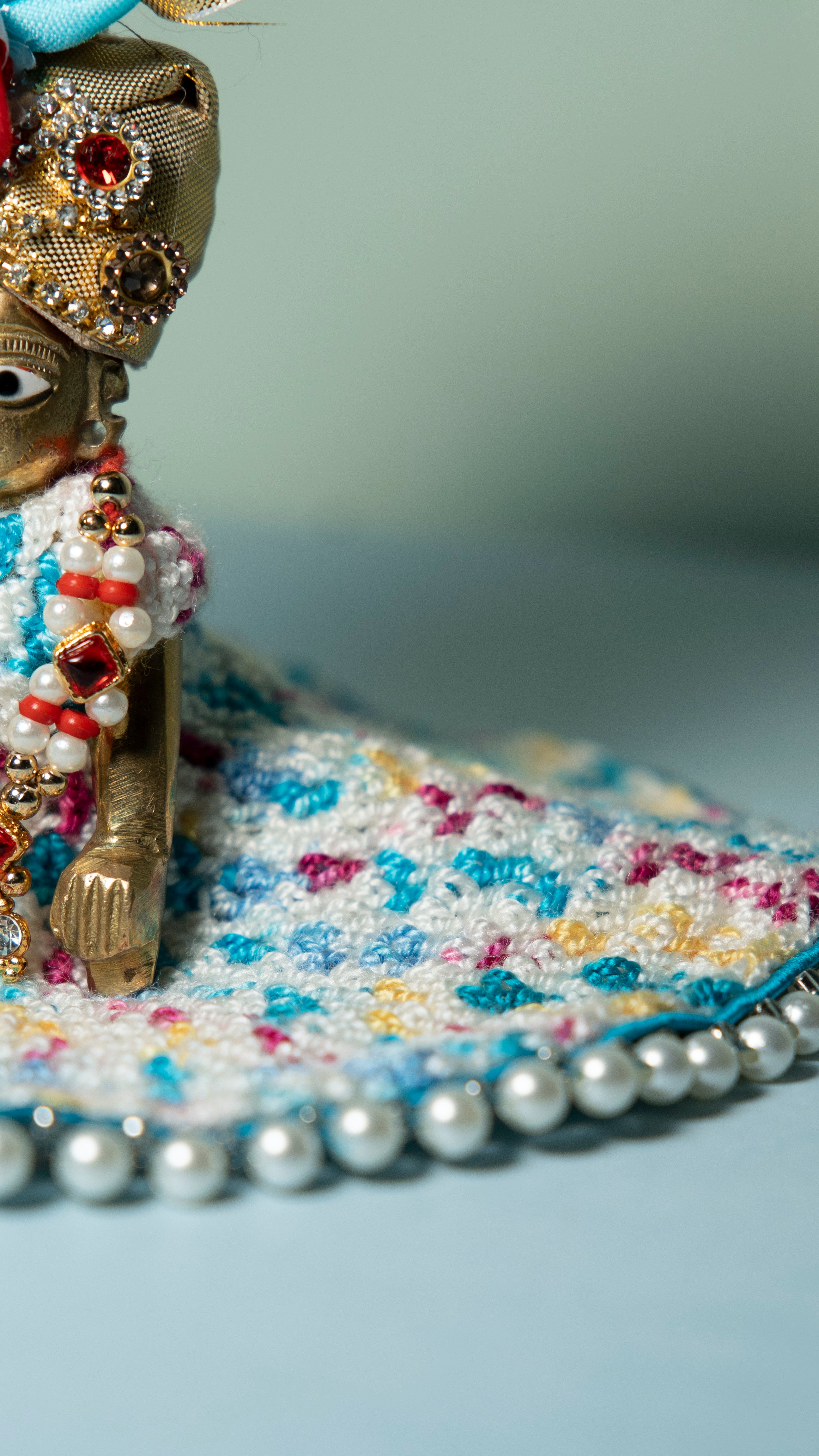 Poshak - Handcrafted Crochet Dress for Laddu Gopal