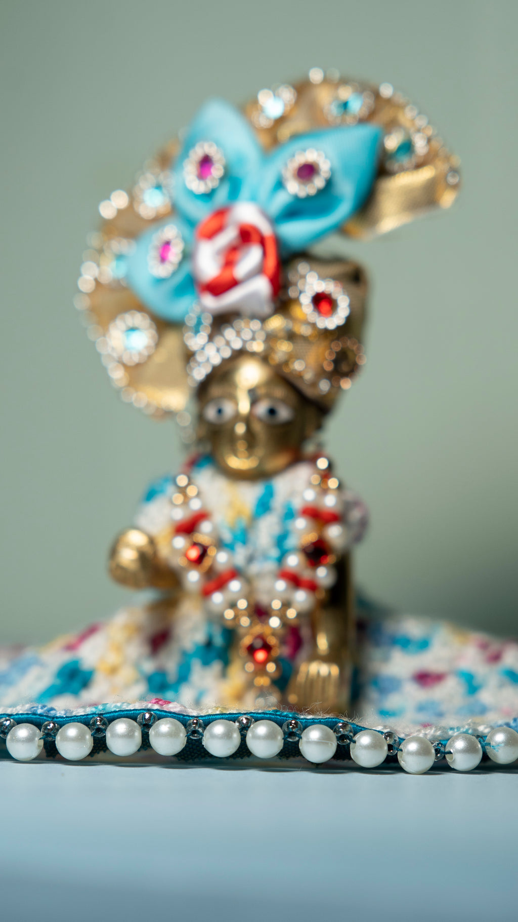 Poshak - Handcrafted Crochet Dress for Laddu Gopal